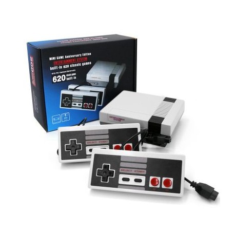 Mini Consola de Videojuegos Retro Nintendo con 620 Juegos Clásicos