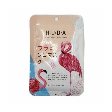 Mascarilla hidratante flamingo 14 pack | HUDA