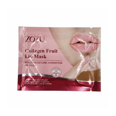 Mascarilla labial de colágeno y fruta | ZOZU – Paquete 14pzs