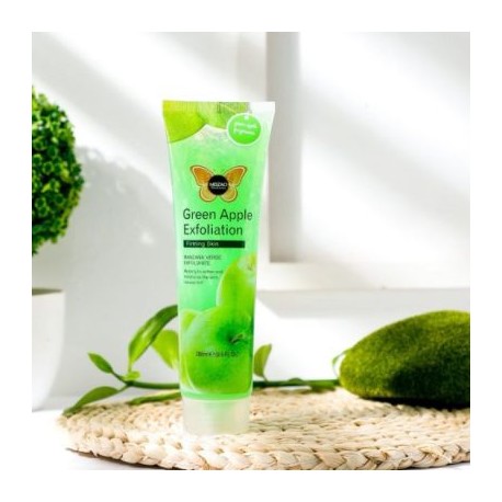 Exfoliante y aclarador de piel con manzana verde 280ml | MEIZAO